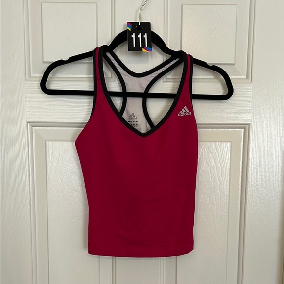 Adidas Pink climacool Tank Top Racerback Sz S - Picture 2 of 13